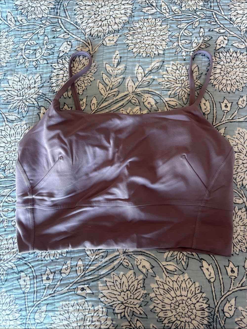 Lululemon Wunder Train Tank Size 10 at a Women’s Lavender Mauve Cropped Tank Top